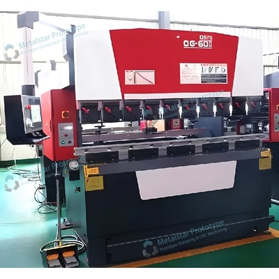 Szybkie wysokiej jakości prototypowanie zgiętej arkuszy metalowej / prototyp części metalowych